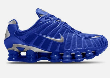 Size 13 - Men's Nike Shox TL Hyper Royal Metallic Silver Shoes AV3595-400
