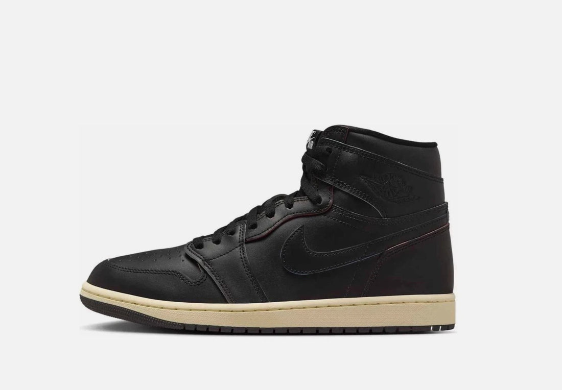 Size 8 - Men's Nike Air Jordan 1 Retro High OG Black/Black-Muslin DZ5485-002
