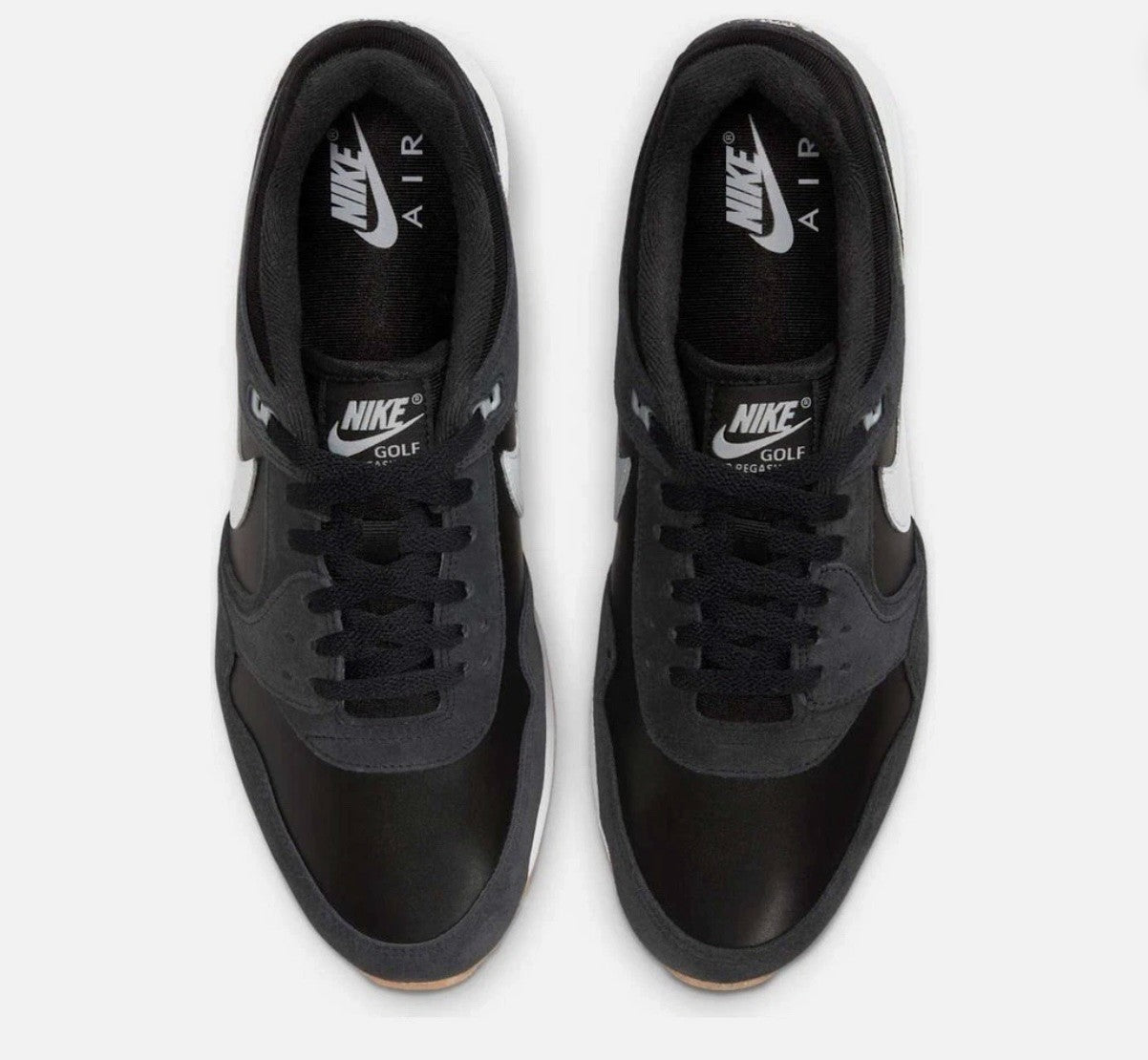 Size 12 - Men's Nike Air Pegasus ‘89 Golf Black Wolf Grey Gum