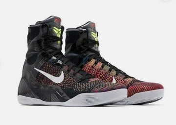 Size 8 - Men's Kobe IX Elite High Protro Black/Metallic Silver FZ7335-001