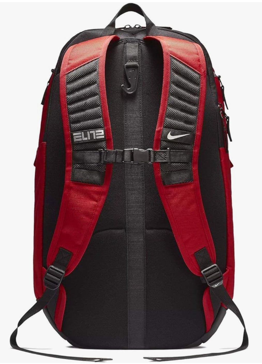 Nike Hoops Elite Pro Max Air Basketball Backpack Red/Silver Black BA5554-657