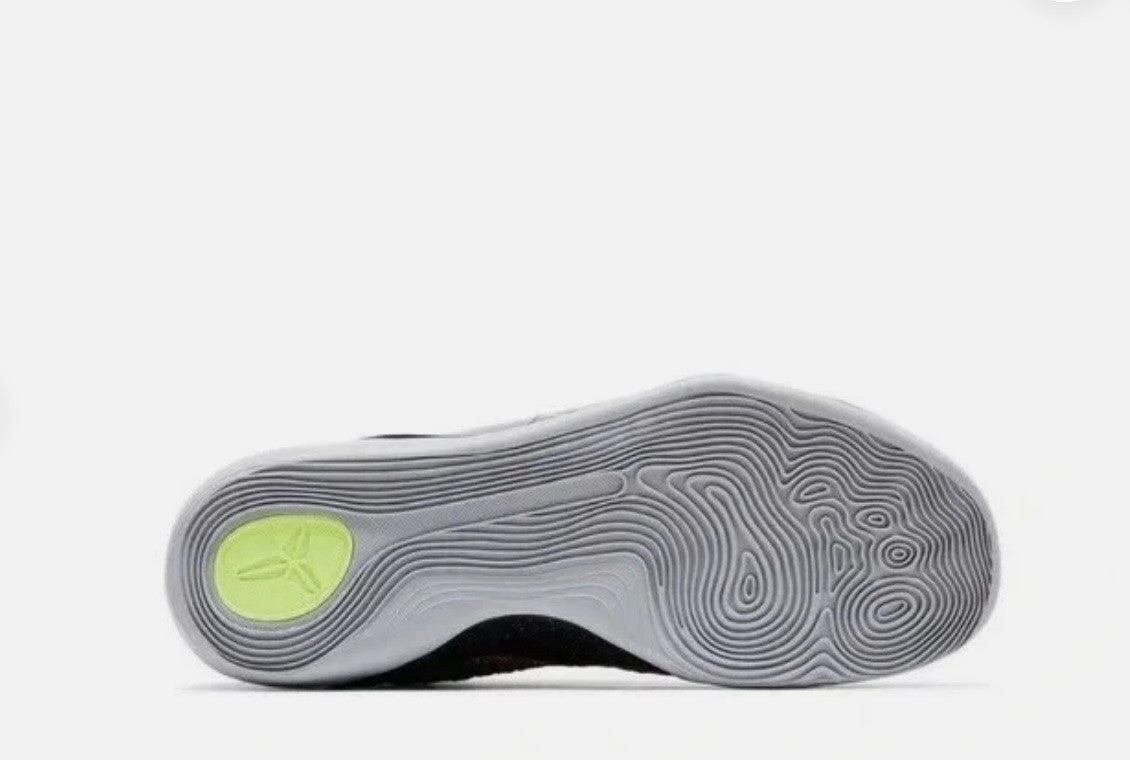 Size 8 - Men's Kobe IX Elite High Protro Black/Metallic Silver FZ7335-001