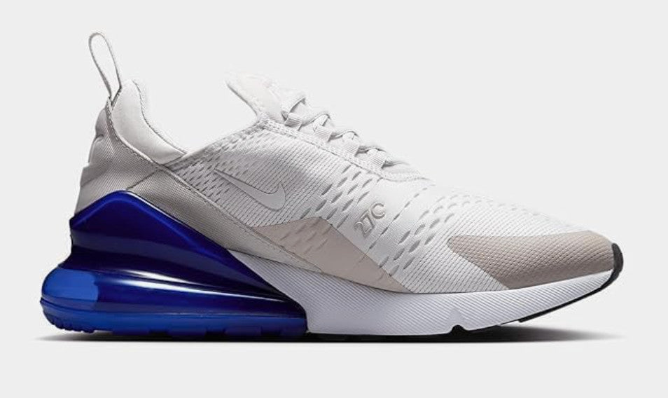 Men's Size 10 - Nike Air Max 270 Vast Grey Racer Blue AH8050-031