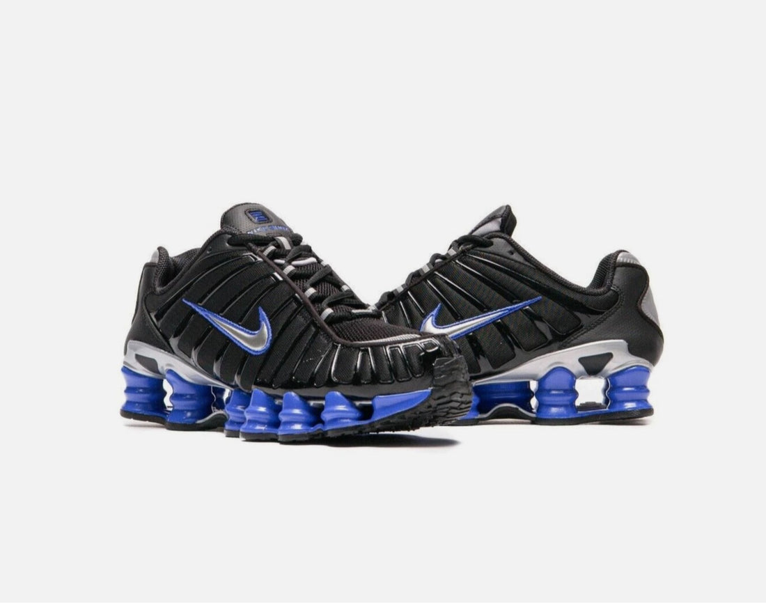 Size 10.5 - Men's Nike Shox TL Black Racer Blue Metallic Silver CN0151-004