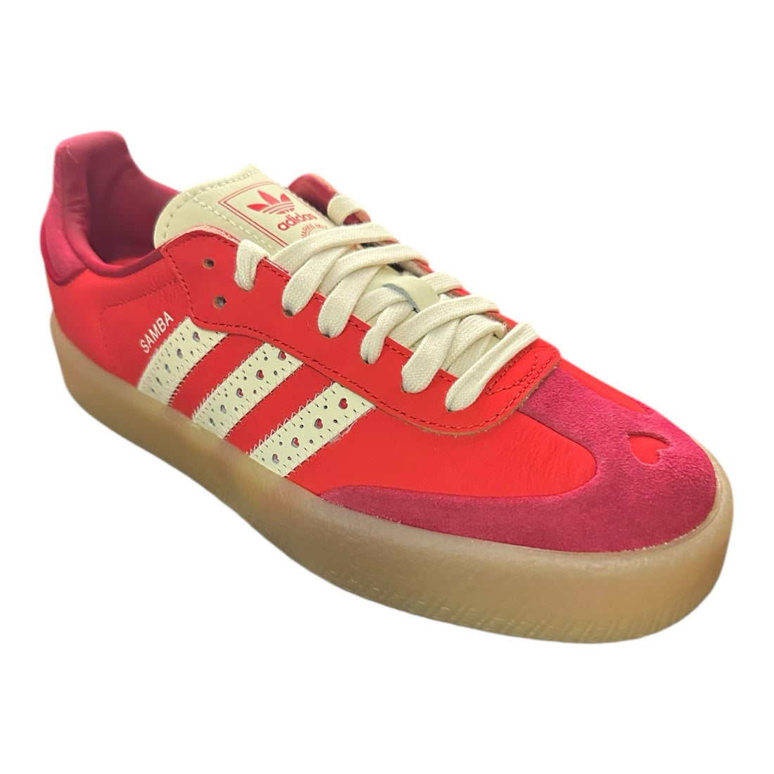 Adidas Sambae Valentines Day Womens Size 6 JH7287 New Authentic