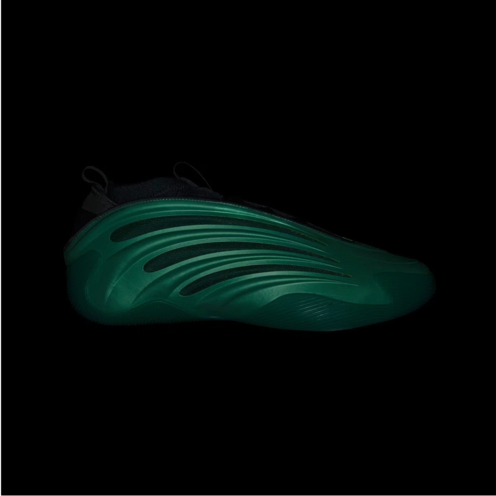 Size 10 - Men's Adidas Originals Harden Vol 9 Metamorphosis Green Black JH6484