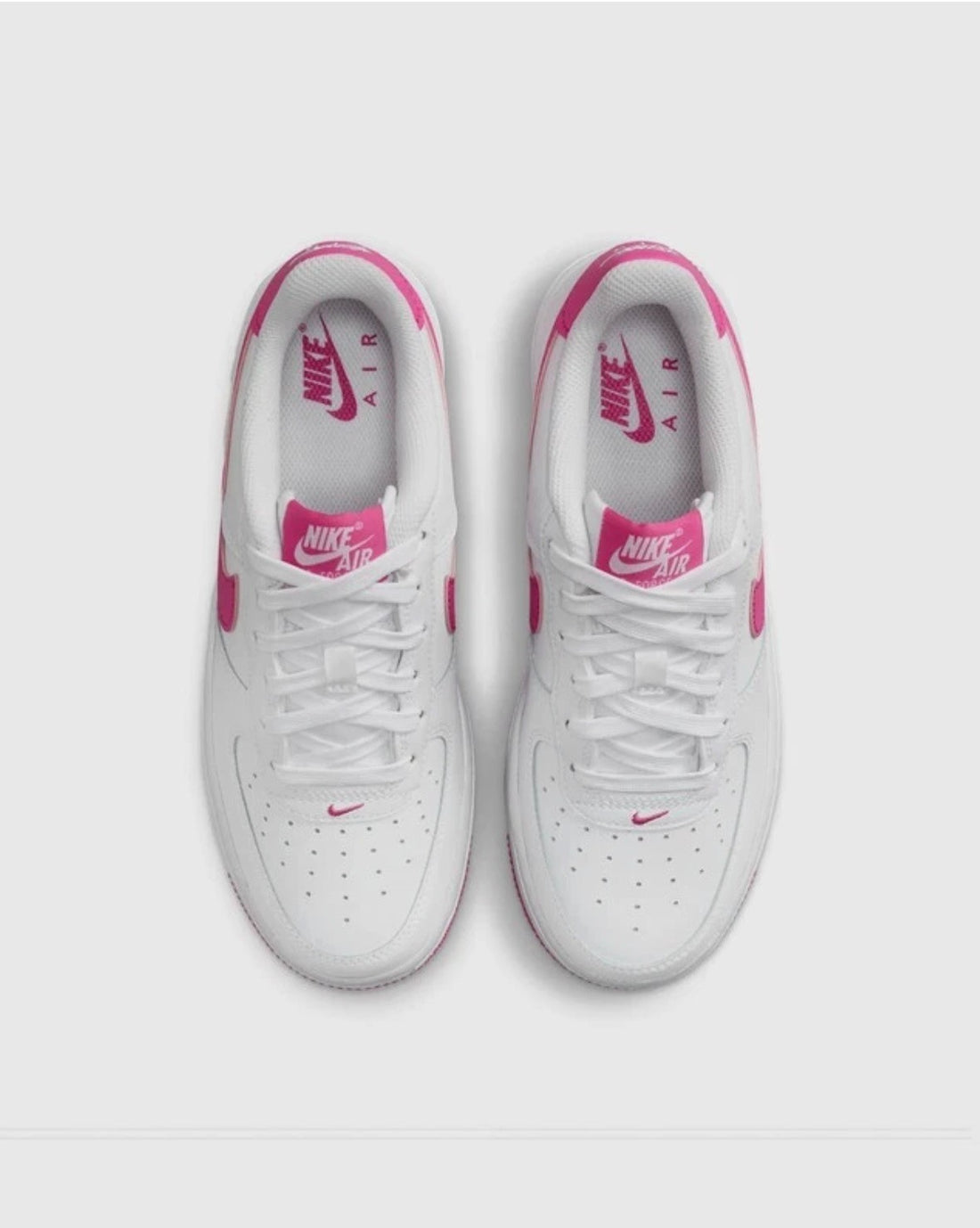 Nike Air Force 1 Pink Kids Size 7Y Women's 8.5 FV5948-102 New Authentic