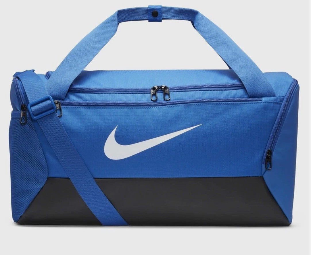 Nike Brasilia Training Duffle Gym Bag 41L Small Royal Blue DM3976-480