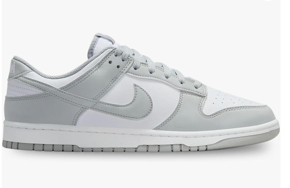 Size 11 - Men's Nike Dunk Low White Light Smoke Grey HF5441-105