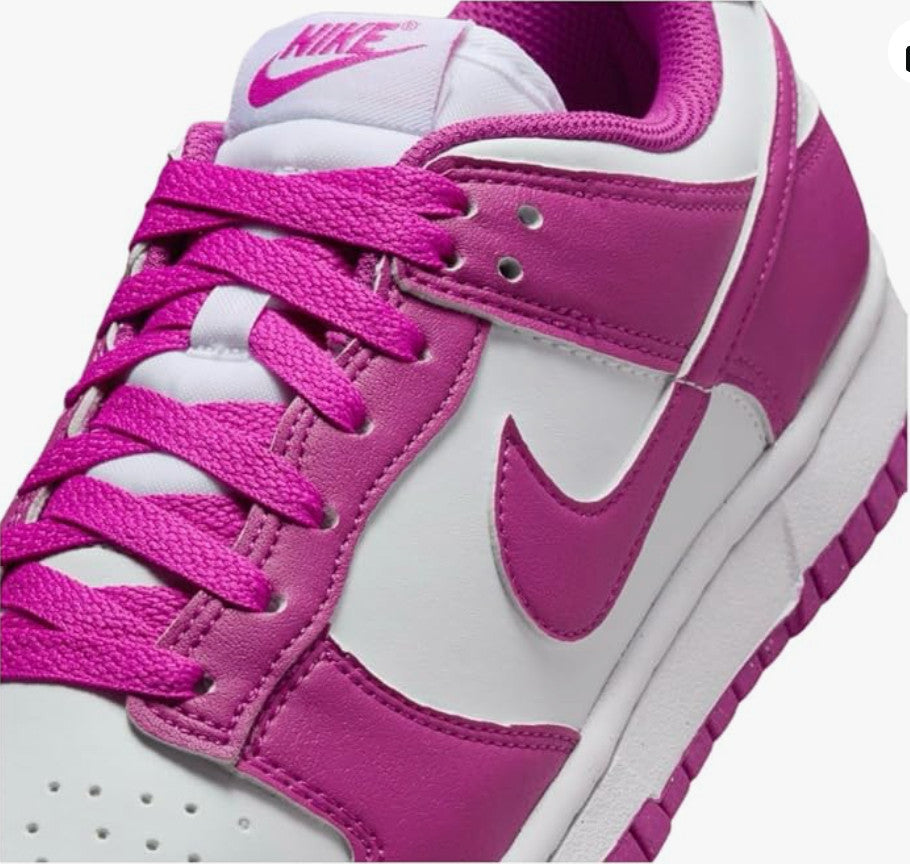 Size 6 - Women's Nike Dunk Low Next Nature Hot Fuchsia Sneakers DD1873-110